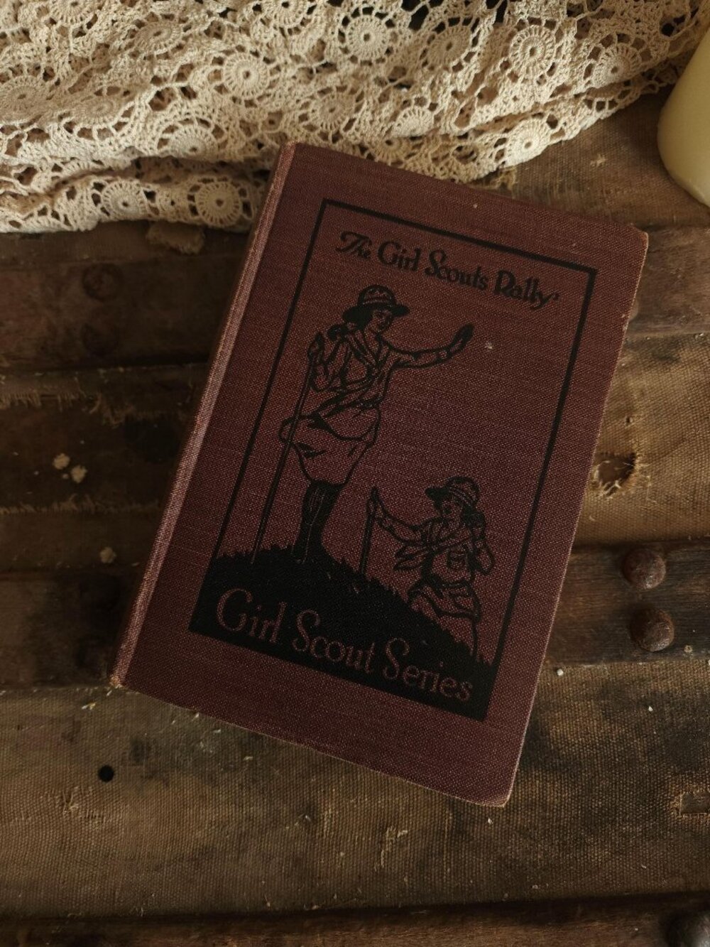 Vintage 1920s Book, "The Girl Scouts Rally; or Rosanna Wins" 1st Edition, K Galt
